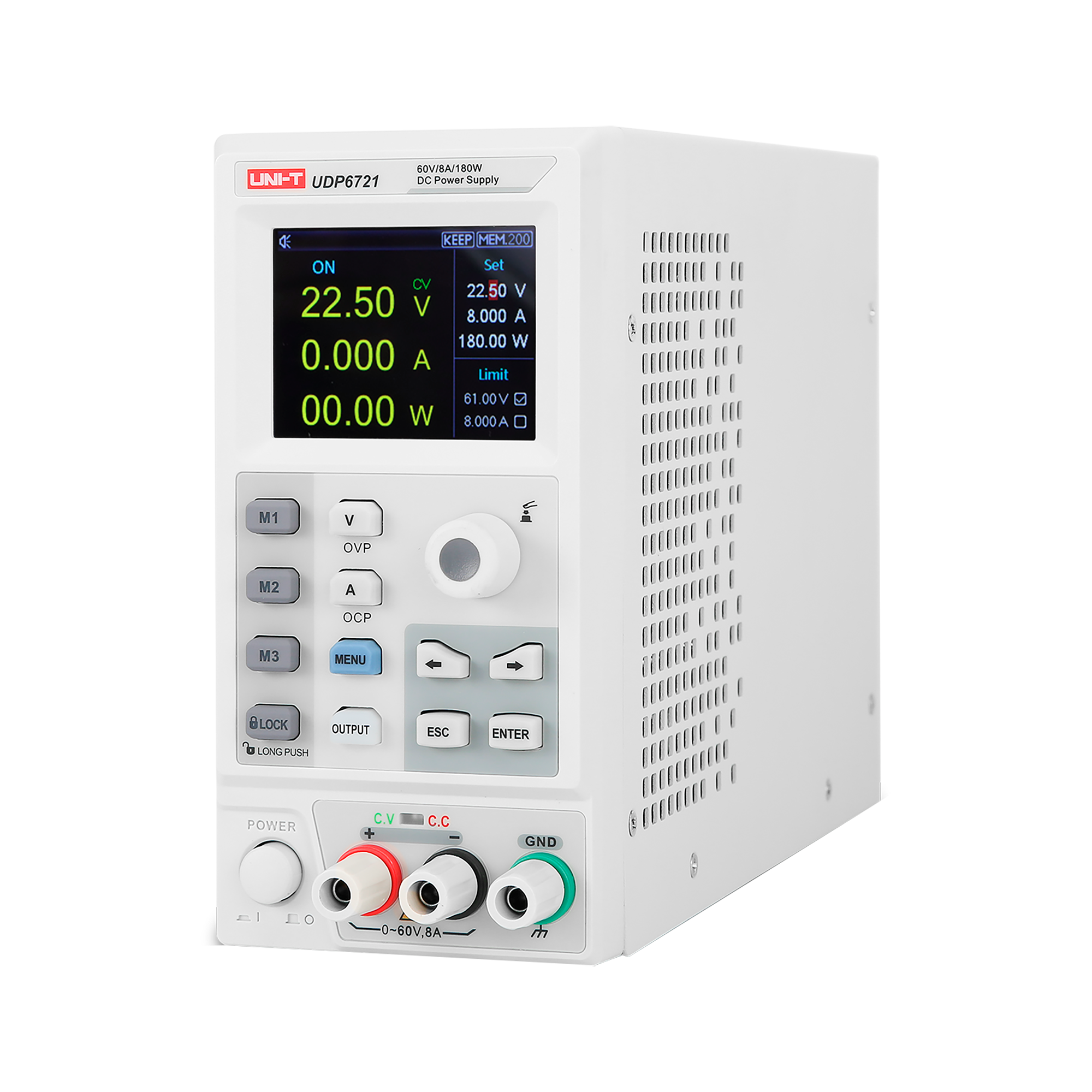 Uni-T UDP6721 laboratooriumi toiteallikas