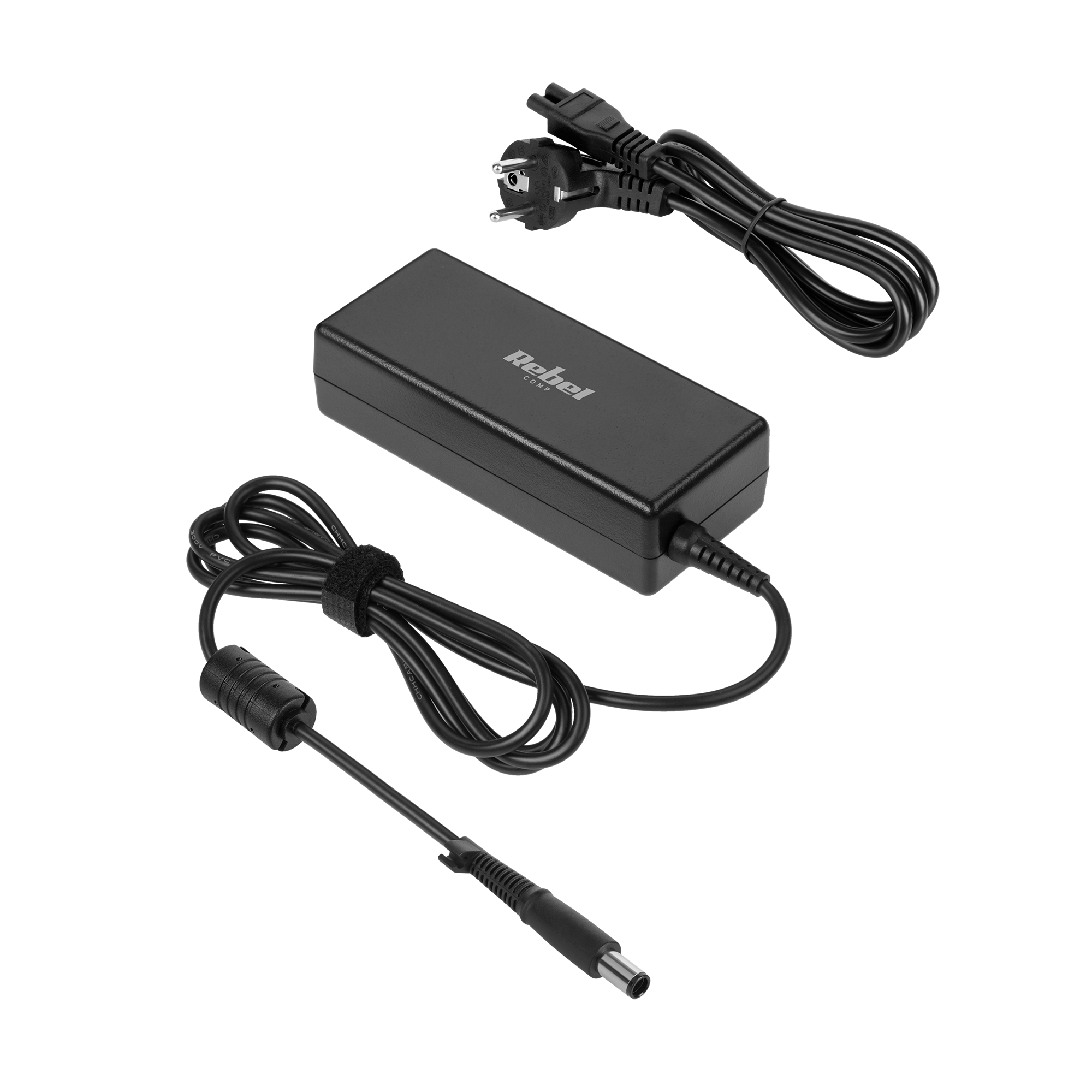 Rebel HQ toiteadapter HP sülearvutile, 90 W / 19 V / 4,62 A / 7,4 x 5,0 x 12 mm