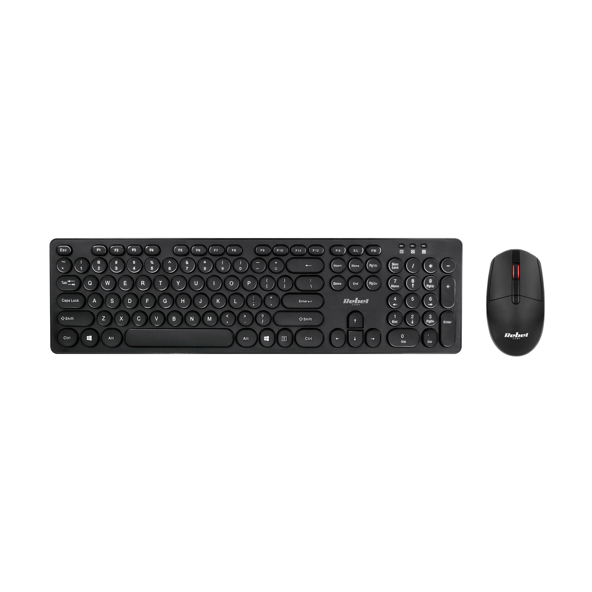 Rebel WS400 juhtmeta klaviatuuri ja hiire komplekt