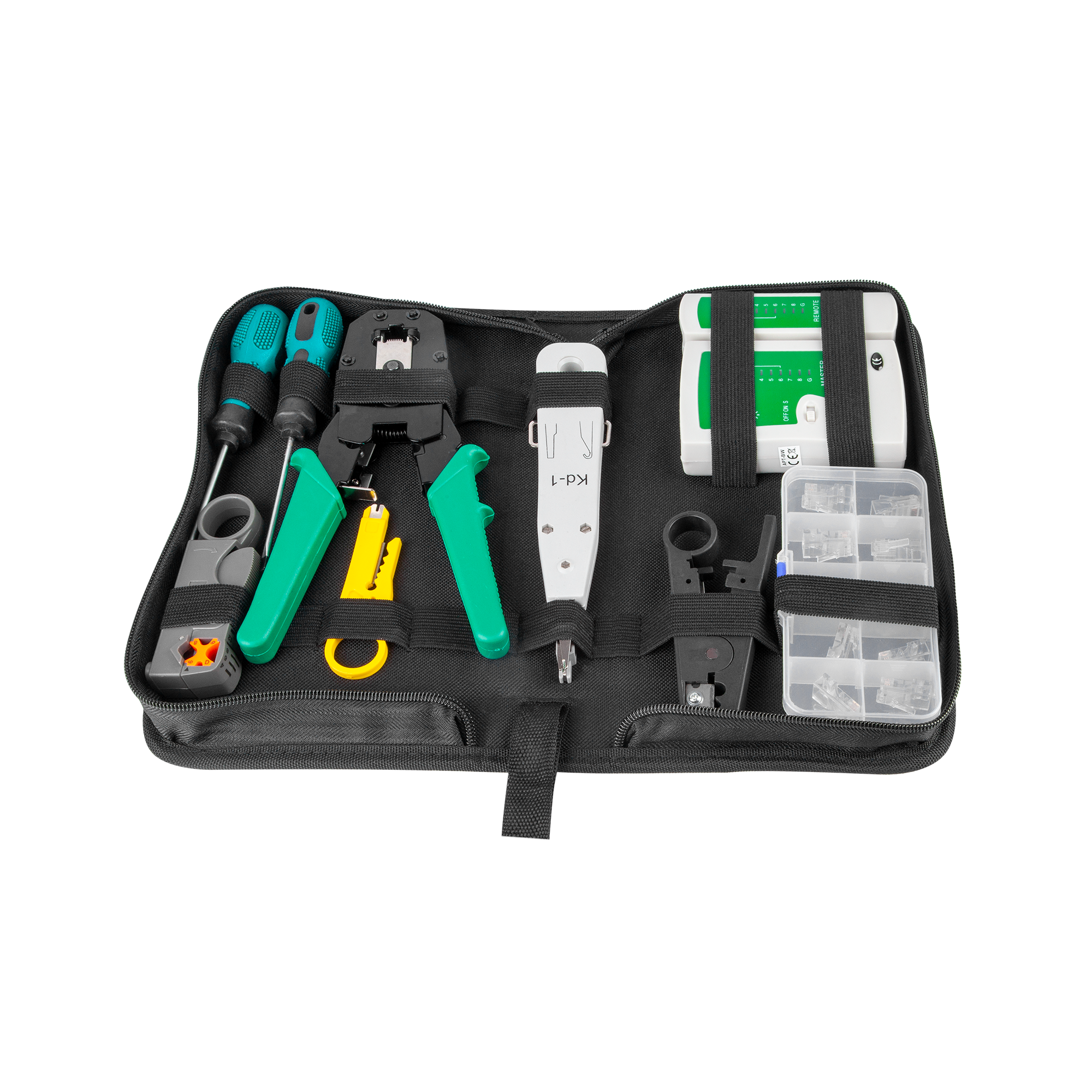 Võrgutööriistade komplekt, 10 osa