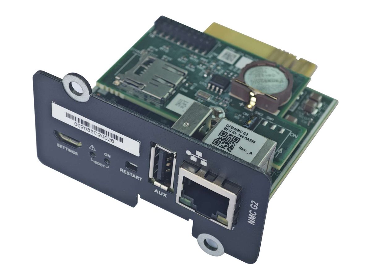 PowerWalker 1 Gb/s SNMP module – UPS-i haldusmoodul VFI 1000–3000 TGB/TGS-seeriale (10131029)