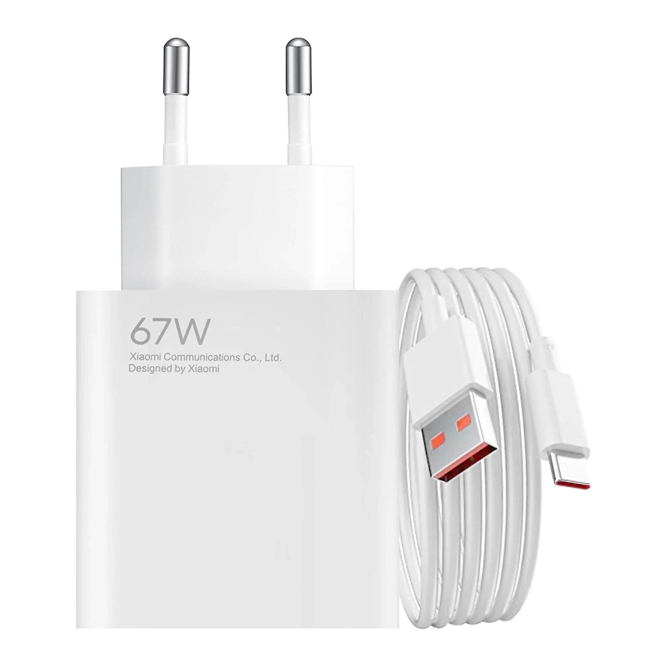 Laadija Xiaomi HyperCharge Combo 67W USB-A valge BHR9465EU