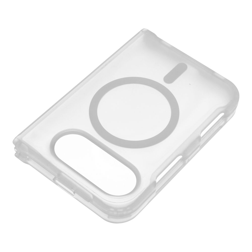 Läbipaistev matt Forcell F-Protect 4sD-i Smoke Hybrid Premium ümbris iPhone Duo jaoks, ühildub MagSafe'iga