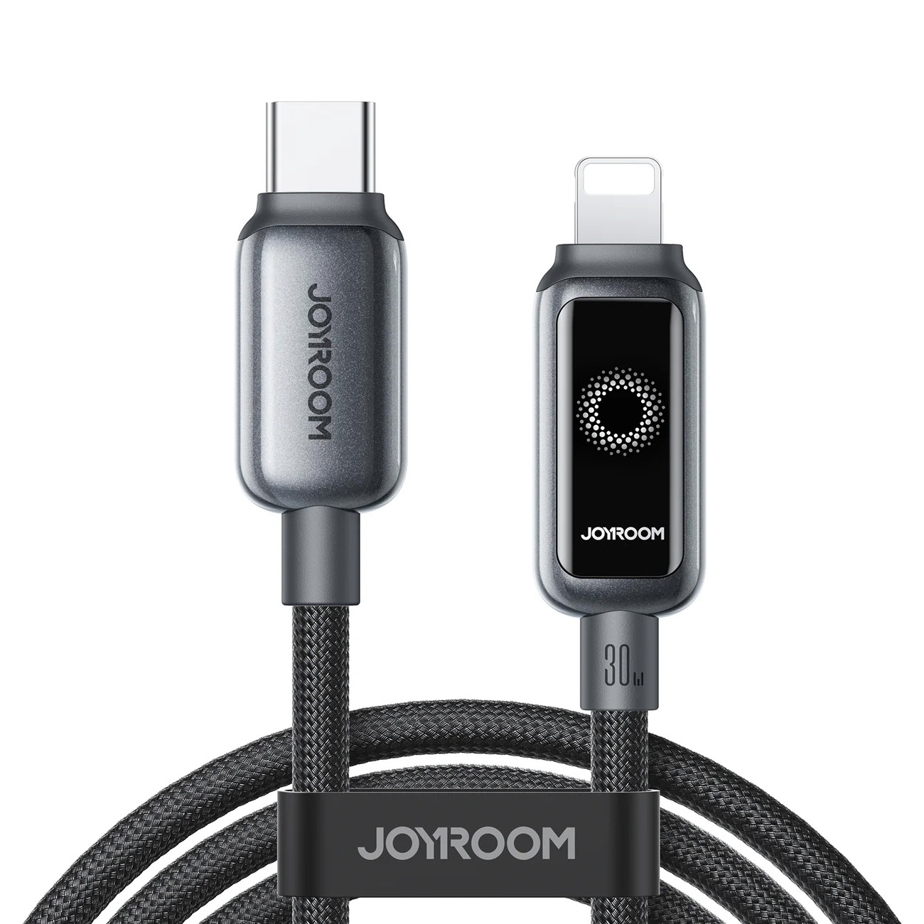 Joyroom S-A55 StarFlight USB-C–Lightning-kaabel, 30 W, 1,2 m, must