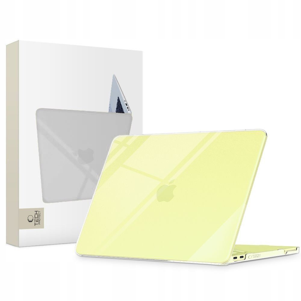 Tech-Protect SmartShell ümbris MacBook Neo 13-le, läbipaistev