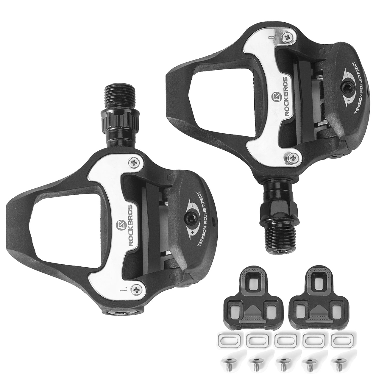 Rockbros LP-R LOOK system road pedals - black