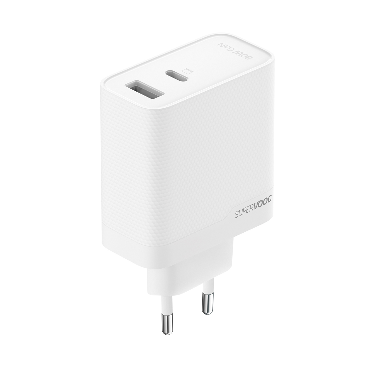 Oppo VCB8OAEH seinalaadija, 80 W, USB-A + USB-C – valge