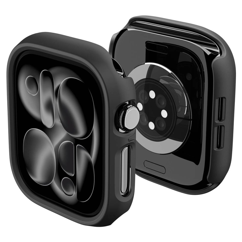 Spigen Thin Fit ümbris seadmele Apple Watch 46 mm – must