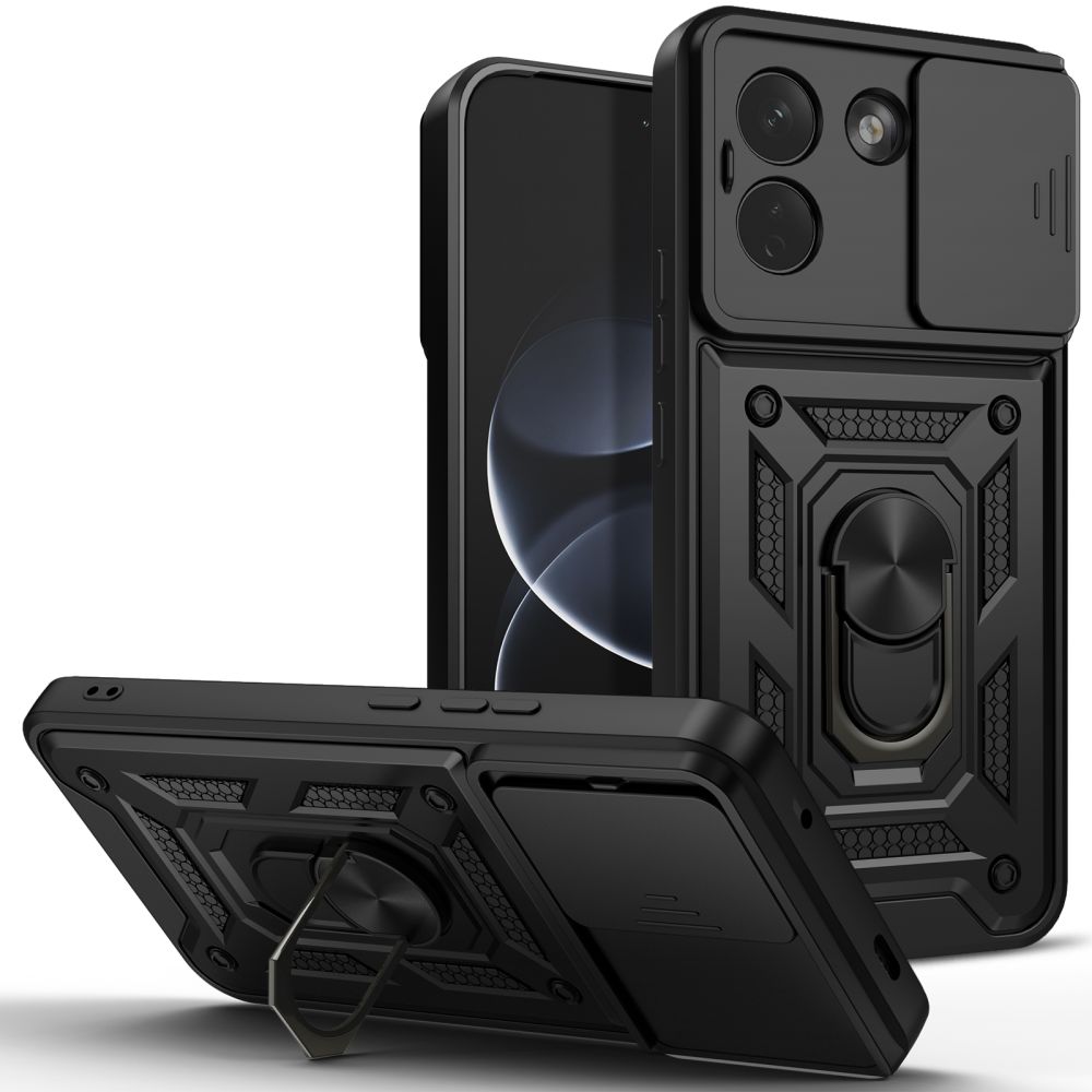 Tech-Protect CamShield Pro ümbris seadmele Xiaomi Redmi Note 17 Pro Max 5G – must