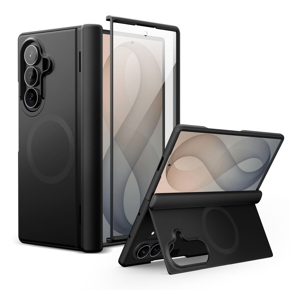 Tech-Protect Kevlar Aura ümbris seadmele Samsung Galaxy Z Fold 8 Ultra, MagSafe-ühilduv – must