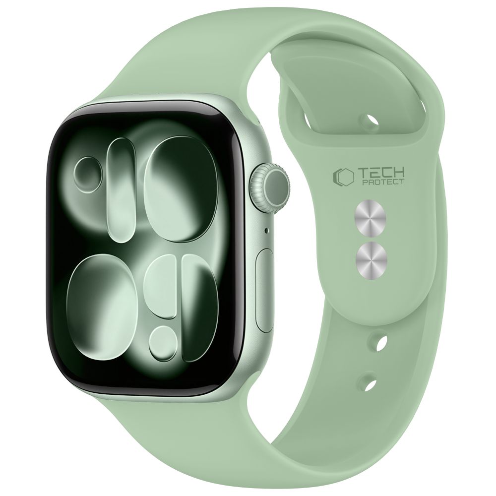 Tech-Protect silikoonrihm Apple Watch 40/41/42 mm kellale, heleroheline