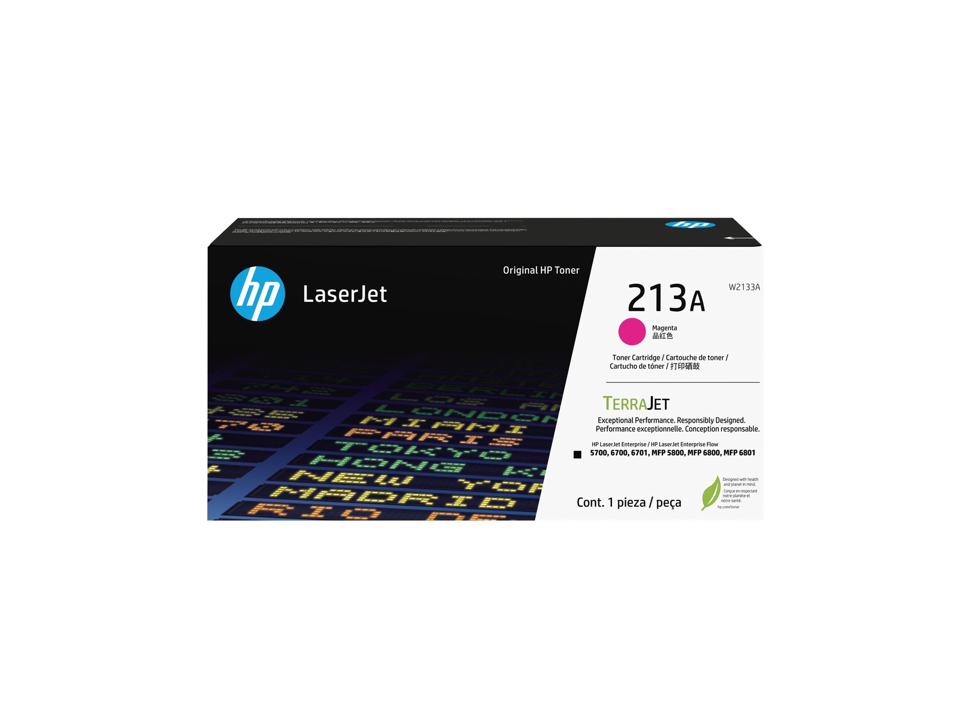 HP 213A W2133A Original LaserJet magenta toonerikassett