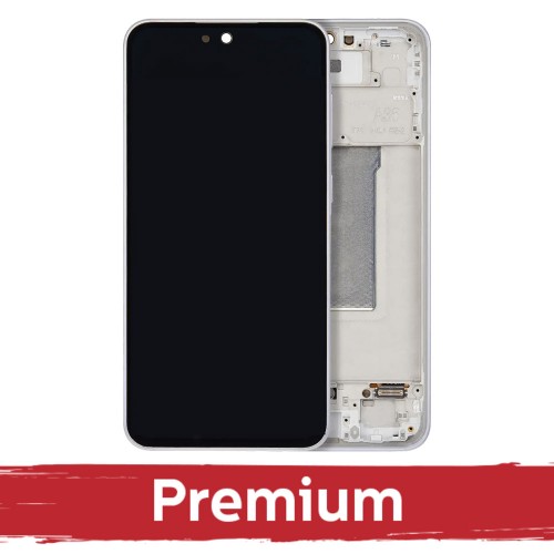 LCD-ekraan Samsung A366 A36 5G jaoks koos raamiga, Lavender (OEM)