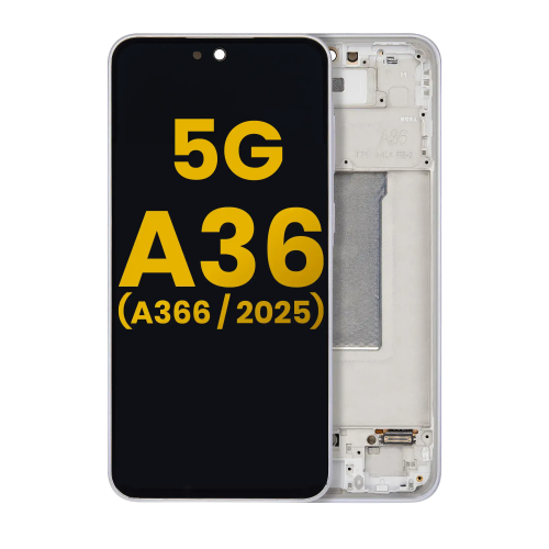 LCD-ekraan Samsung A366 A36 5G jaoks koos raamiga, Lime (OEM)