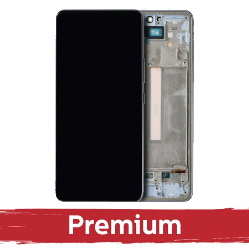 LCD-ekraan Samsung A536 A53 5G jaoks koos raamiga, sinine (OEM)