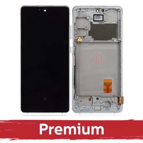 LCD-ekraan Samsung G780 S20 FE (G781 S20 FE 5G) jaoks koos raamiga, Cloud Mint (OEM)