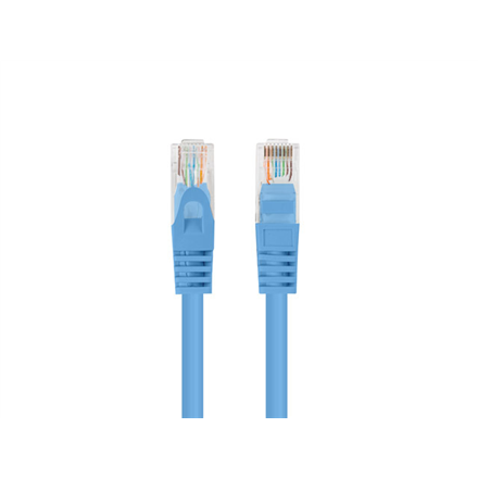 Lanberg PCU6-20CC-0150-B Cat 6 UTP võrgukaabel, 1,5 m, sinine, 10 tk pakend
