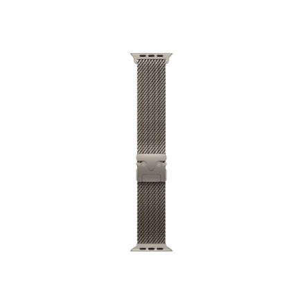 Apple Milanese Loop 49 mm kellarihm, naturaalse titaani värvi, suurus Large