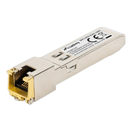 Lanberg SFP-moodul, RJ45 Ethernet, 1 GB/s Gigabit, vaskkaablile, kuni 100 m
