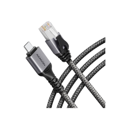 AXAGON ADE-CM20 USB-C 5 Gbps – Gigabit Etherneti adapter integreeritud 2 m CAT6 RJ-45 võrgukaabliga, Asix AX88179B