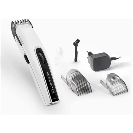 Rowenta Hair Clipper TN1400F0 Cordless Number of length steps 19 White/Black