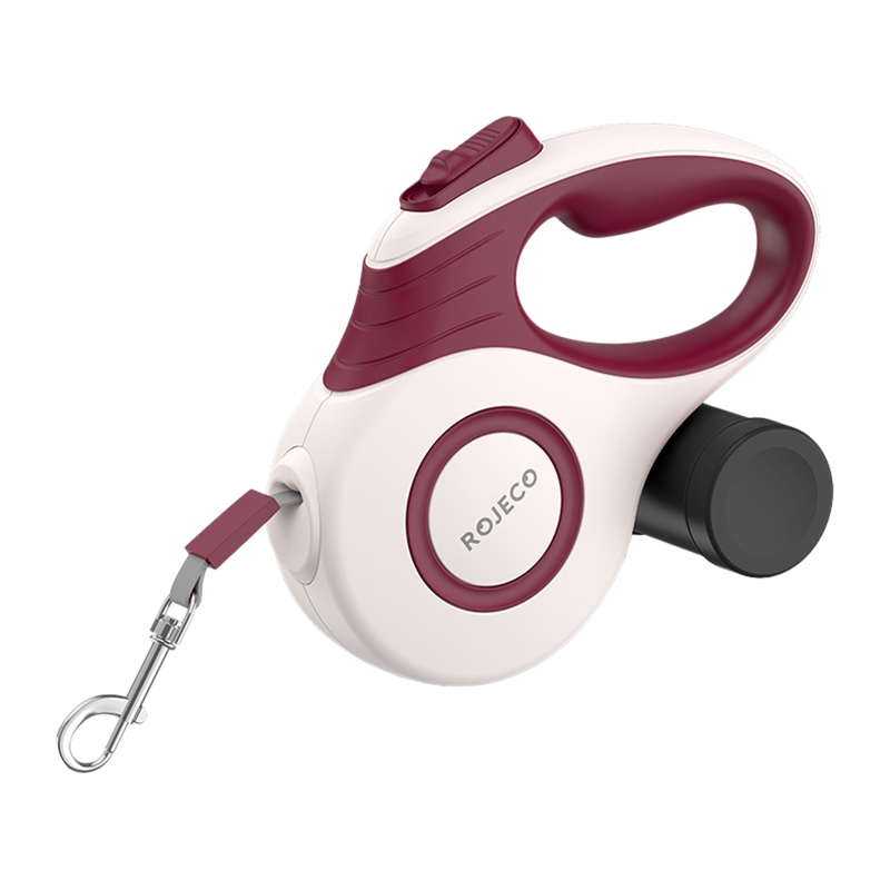 Rojeco A12 5M Automatic Retractable Dog Leash (red)