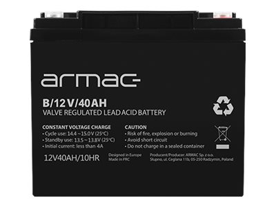 Armac UPS-aku, 12 V, 40 Ah