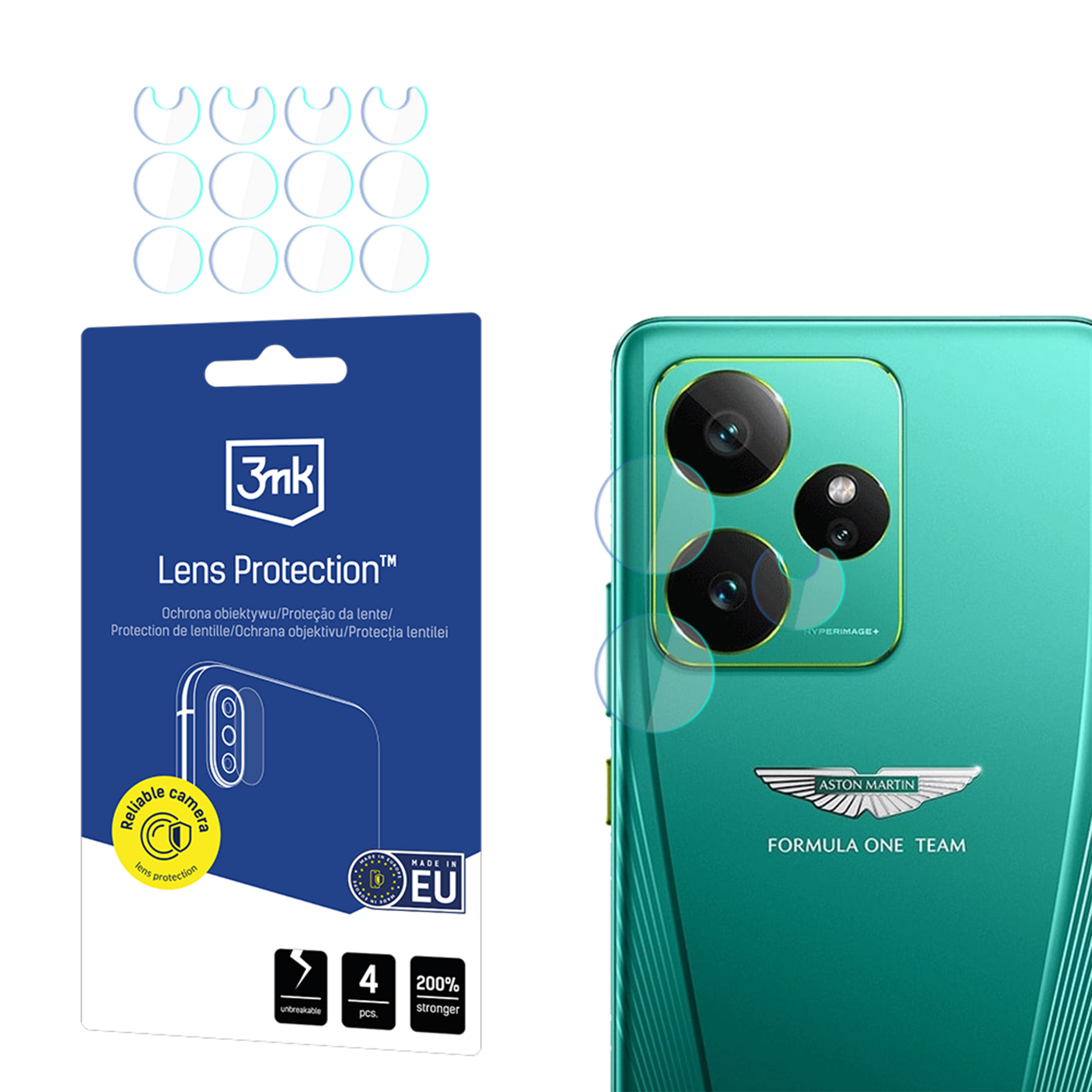 Realme GT 7 Aston Martin – 3mk Lens Protection – kaamera objektiivide kaitse