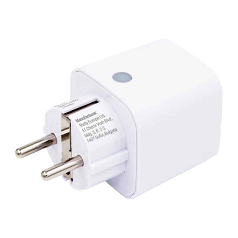 Shelly Plug M Gen3 – Wi-Fi nutipistik energiatarbe mõõtmisega, valge (FG3800238073602)