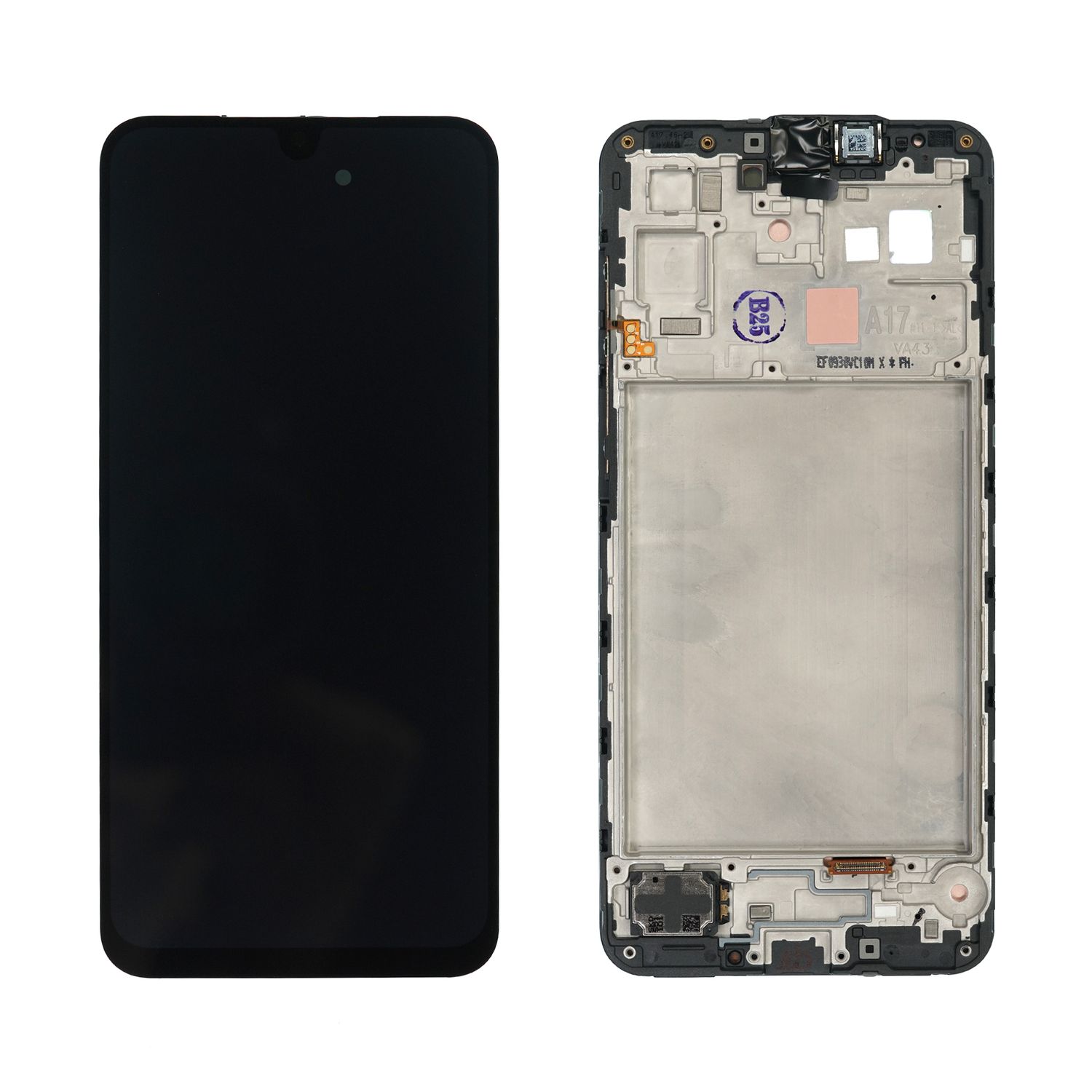 Originaalne LCD-ekraan puutepaneeli ja raamiga Samsung A17 5G jaoks