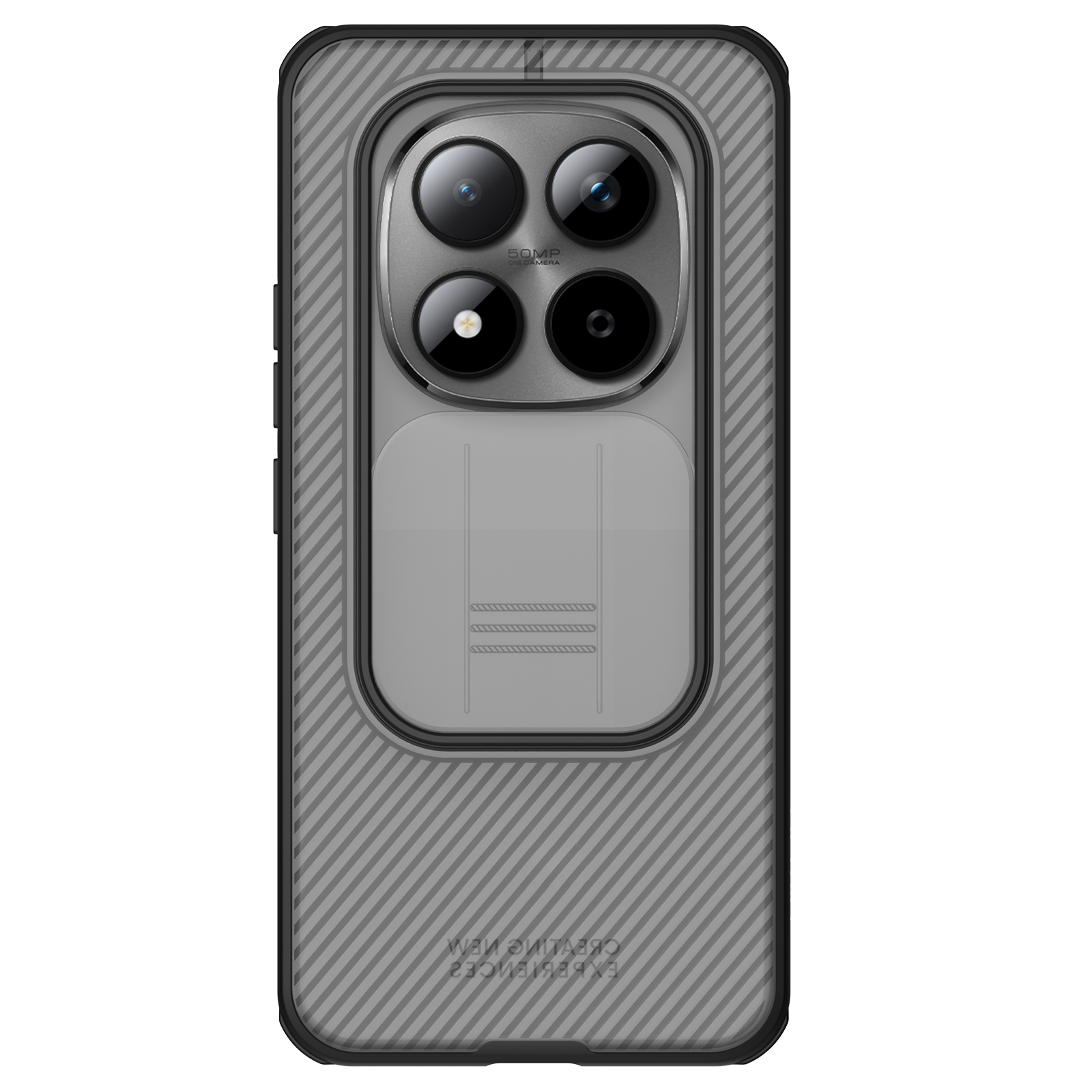 Nillkin CamShield Pro ümbris Xiaomi Redmi Note 15 Pro+ 5G/Poco M8 Pro 5G läbipaistev must