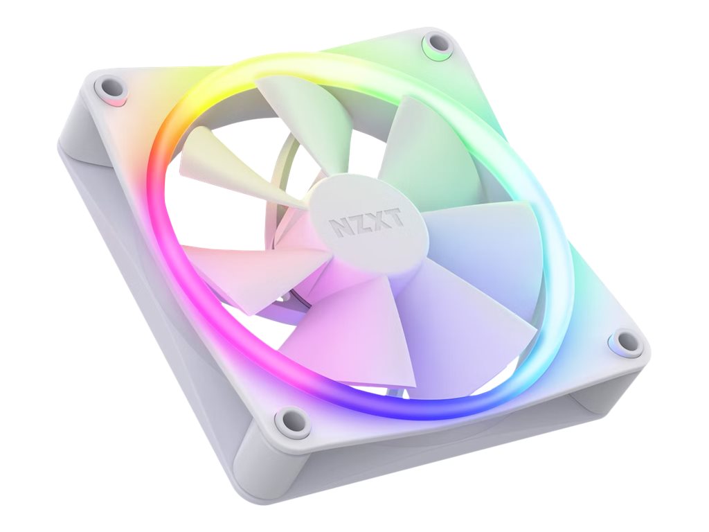 NZXT F120 RGB – kolme 120 mm ventilaatori komplekt, valge (RF-R12TF-W1)