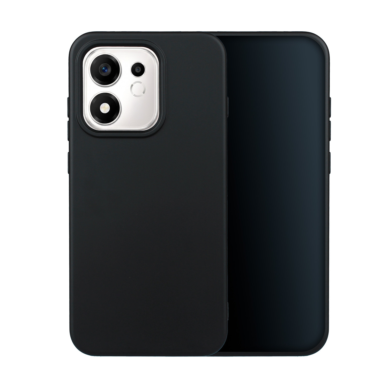 Silikoonümbris mudelile Oppo Reno 16 Pro 5G (Global), must