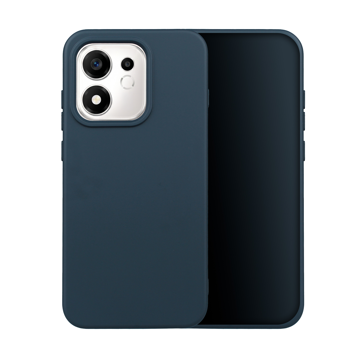 Silikoonümbris mudelile Oppo Reno 16 5G (Global), tumesinine