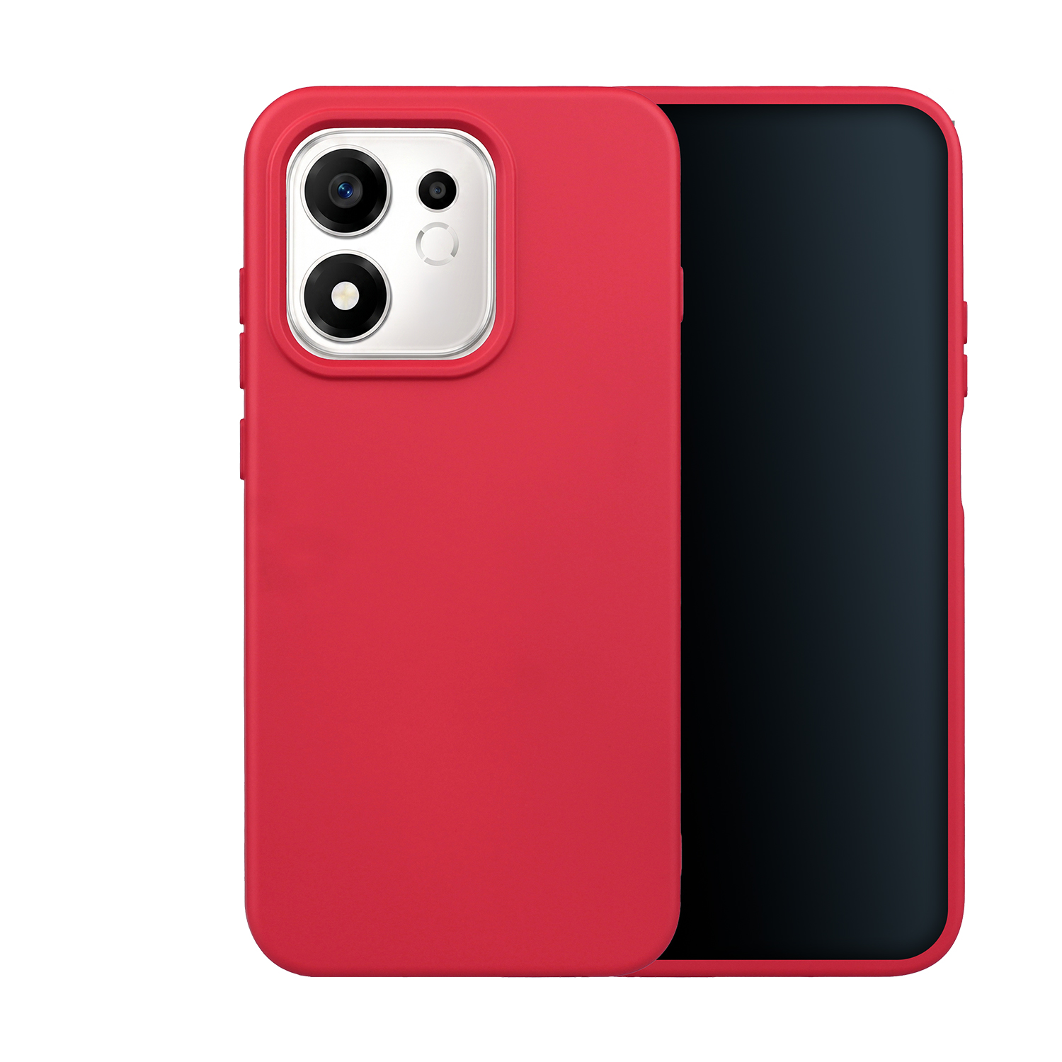 Silikoonümbris mudelile Oppo Reno 16 Pro 5G (Global), punane