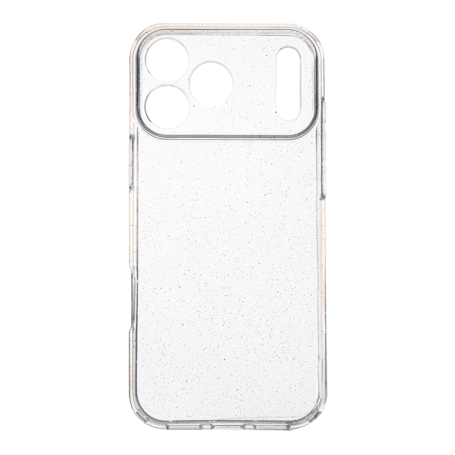 Läbipaistev TFO Shine 2 mm sädelusega ümbris – Apple iPhone 17 Pro ja iPhone 18 Pro mudelitele