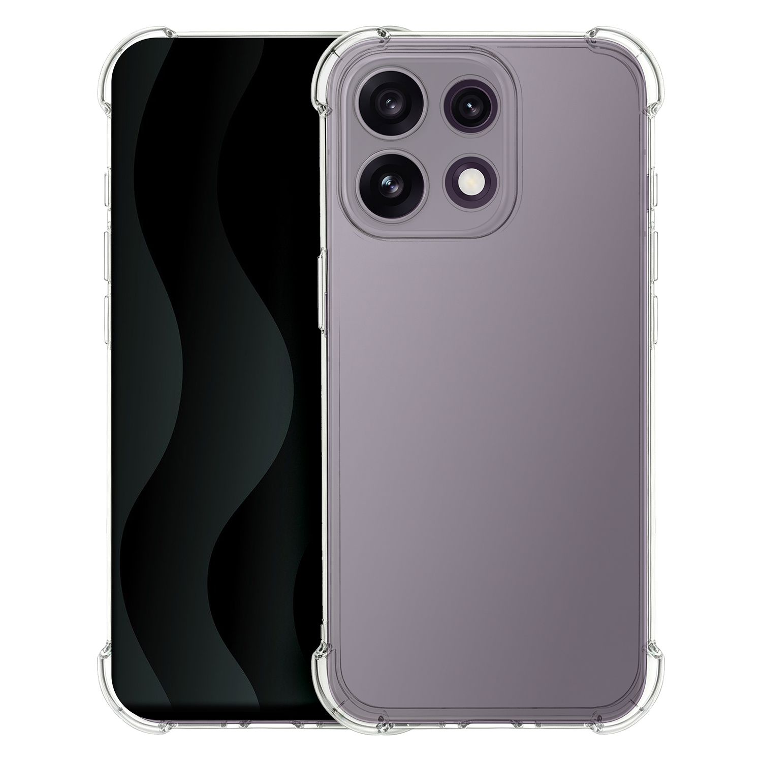 Anti Shock 1,5 mm ümbris mudelile Oppo Reno 16 Pro 5G (Global), läbipaistev