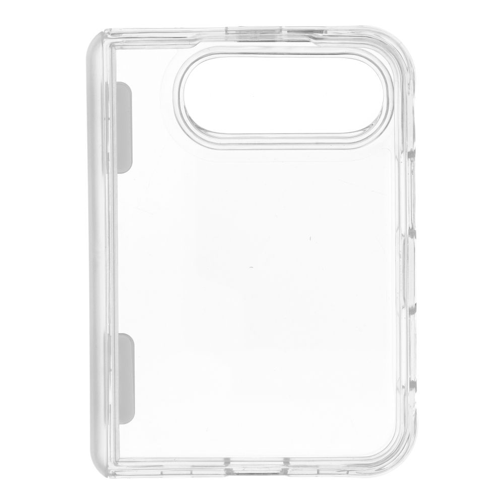 Läbipaistev Forcell F-Protect 4sD-i Clear 2.5 mm Premium Hinge ümbris iPhone Duo jaoks