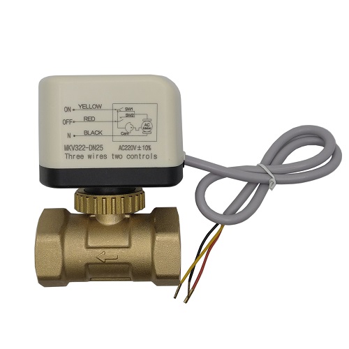 Elektriajamiga ventiil, 220 V, DN25
