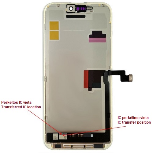 LTPO Soft OLED ekraan iPhone 16 Pro Max jaoks, 120 Hz