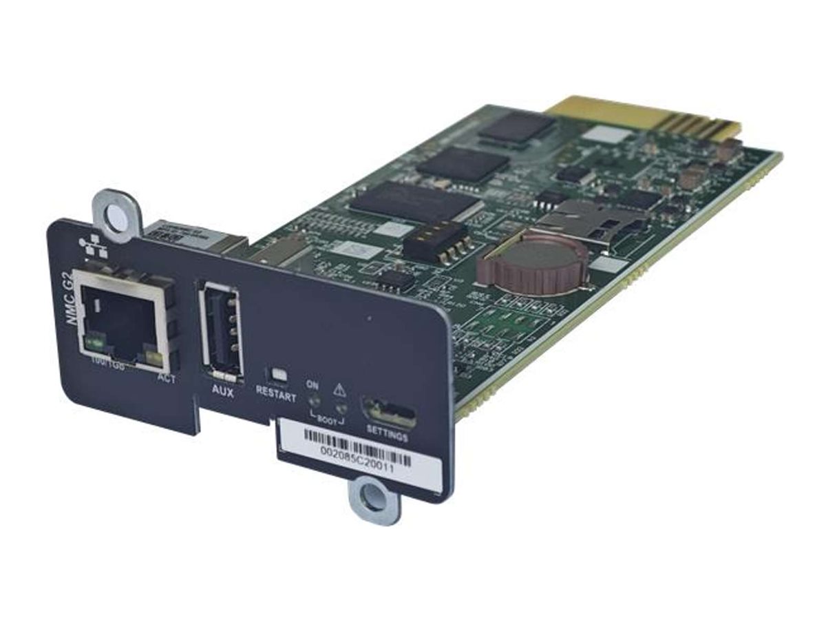 PowerWalker 1 Gb/s SNMP module – UPS-i haldusmoodul RT/RTG/IOT PF1 6–10 kVA TGB/TGS-seeriale (10131028)