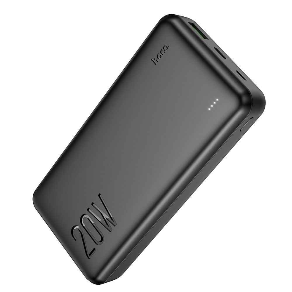 External battery Akupank Hoco J87A Type-C PD 20W+Quick Charge 3.0 20000mAh must