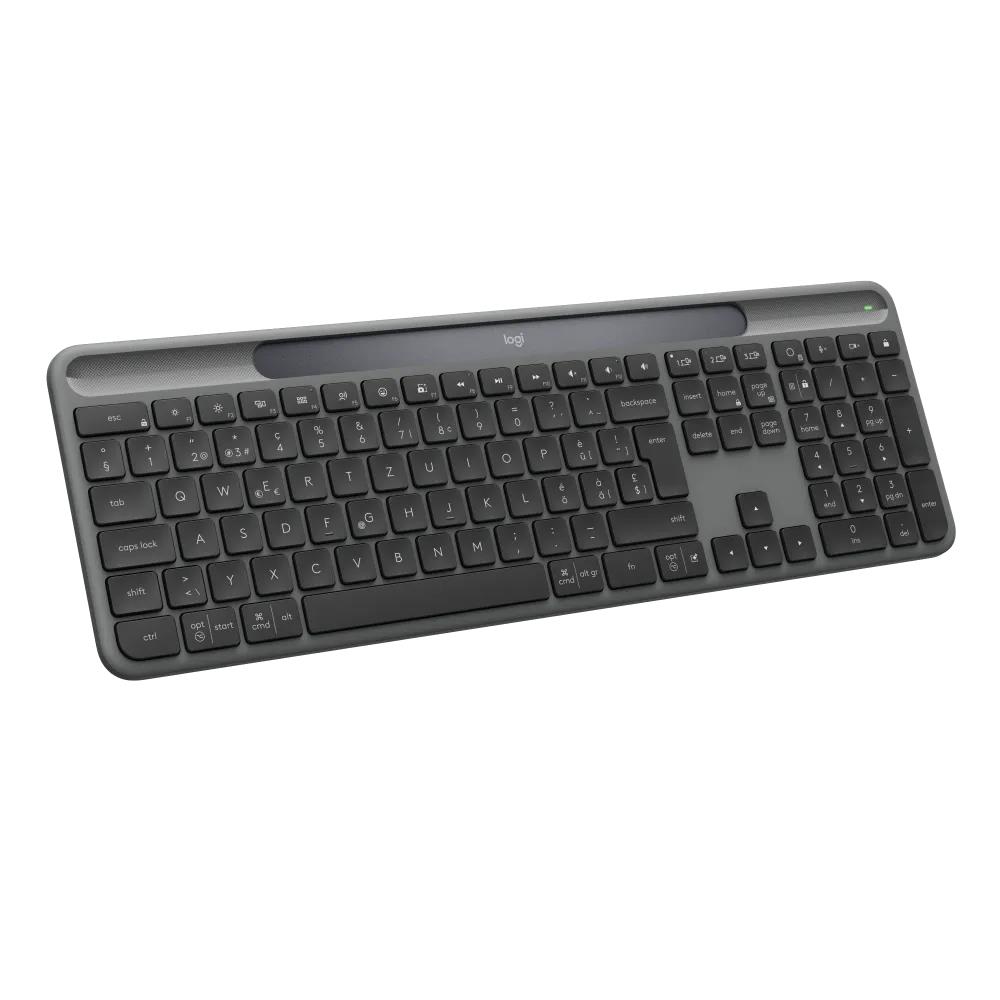 LOGITECH KWL SLIM SOLAR USB päikeseenergial laaditav klaviatuur, US, 920-013779