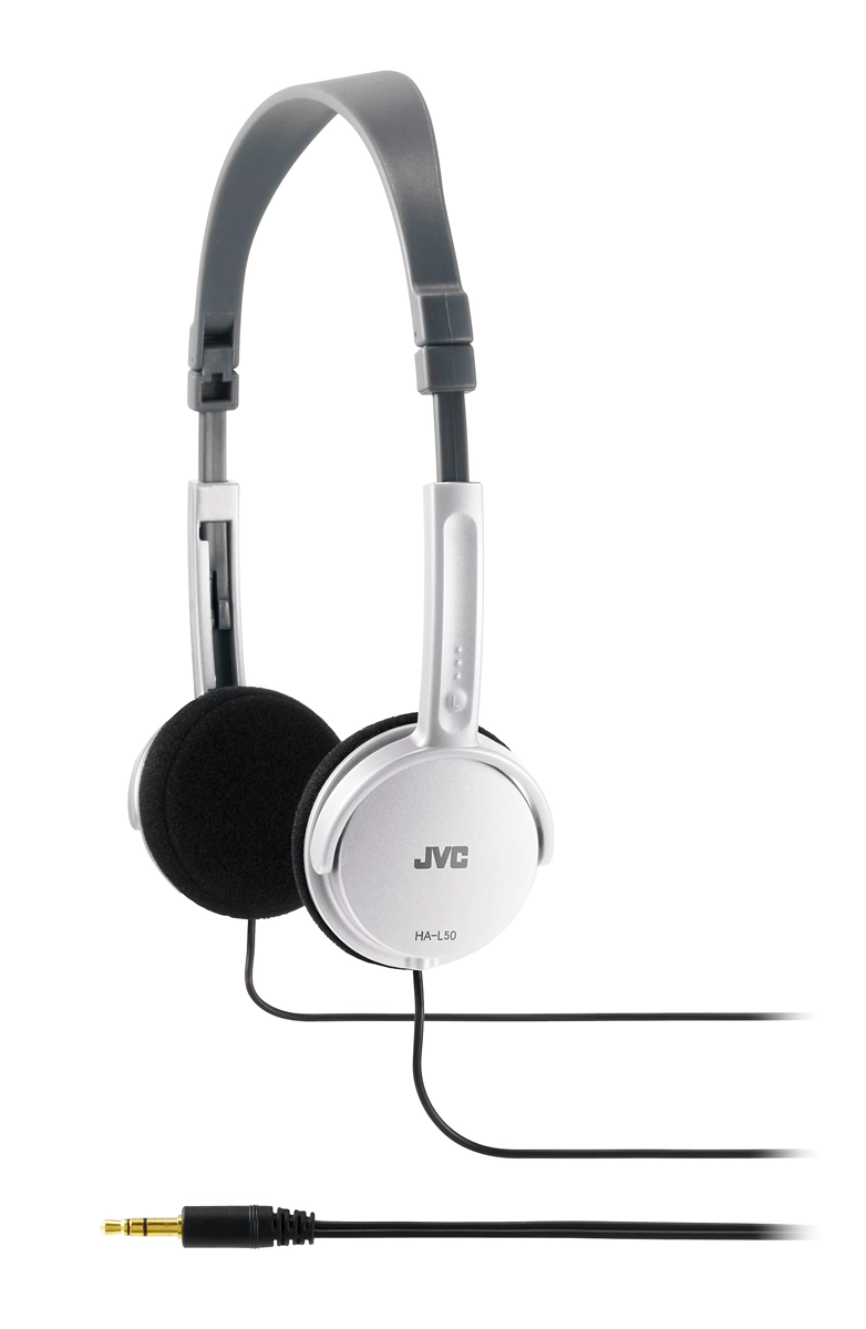JVC HA-L50 kõrvaklapid, valged