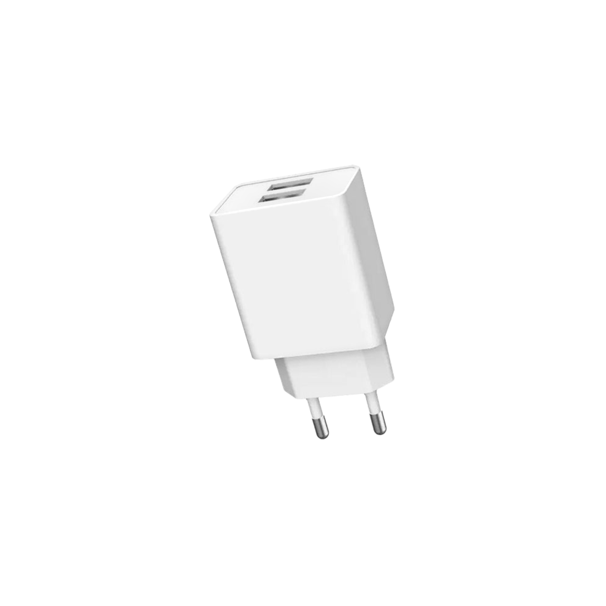 Laadija Denmen (DC02W) (2xUSB 2.1A) valge