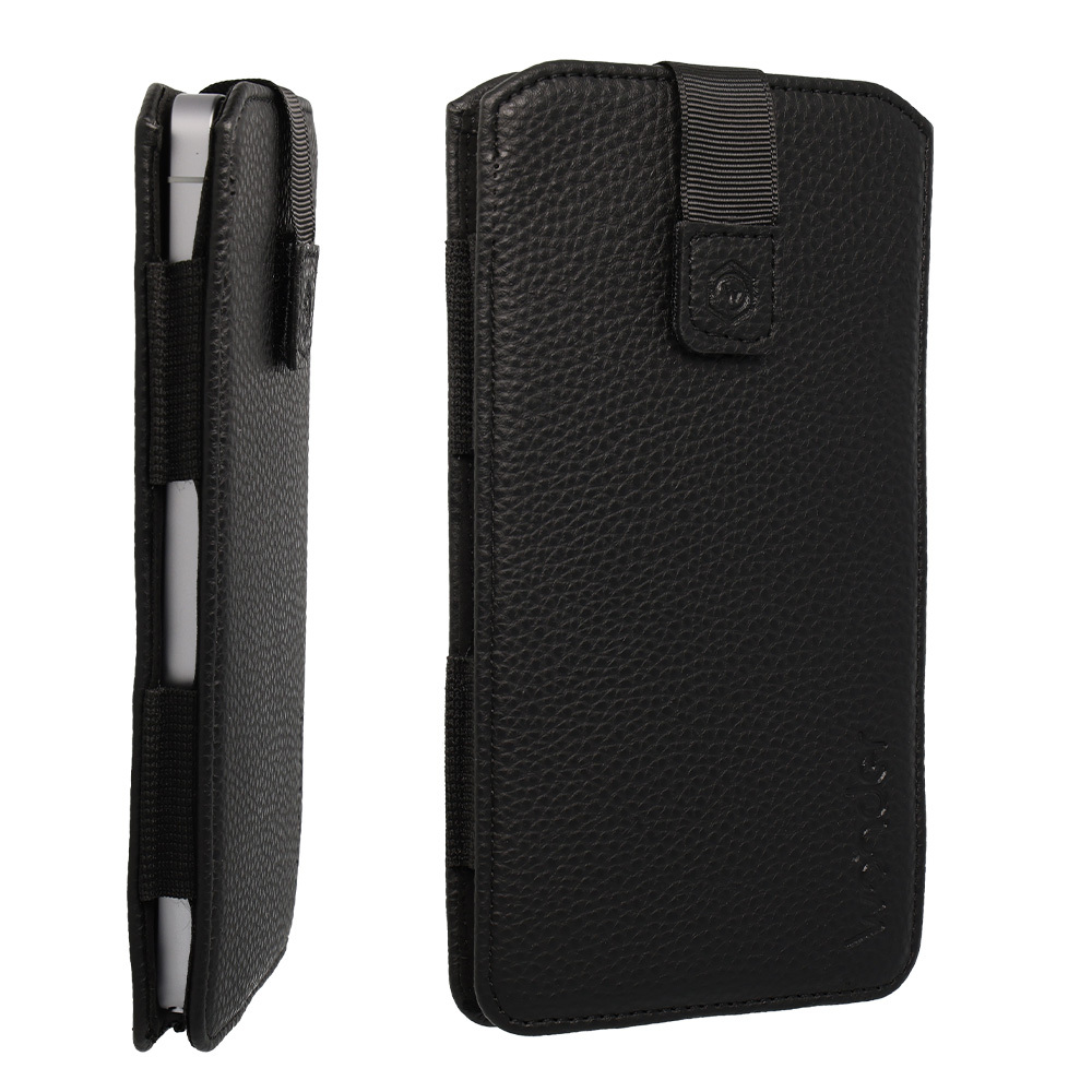WONDER Flexi Pouch Case (Size XXL) for Iphone 18 Pro Max/17 Pro Max/16 Pro Max/Samsung S26 Ultra/S25 Ultra/Xiaomi 15 Ultra/14 Ultra/Oppo Find X8 Ultra/Find X6 Pro/Vivo/X200 Pro/X90 Pro+/MotorolanEdge 50 Ultra/Edge 40 Pro black