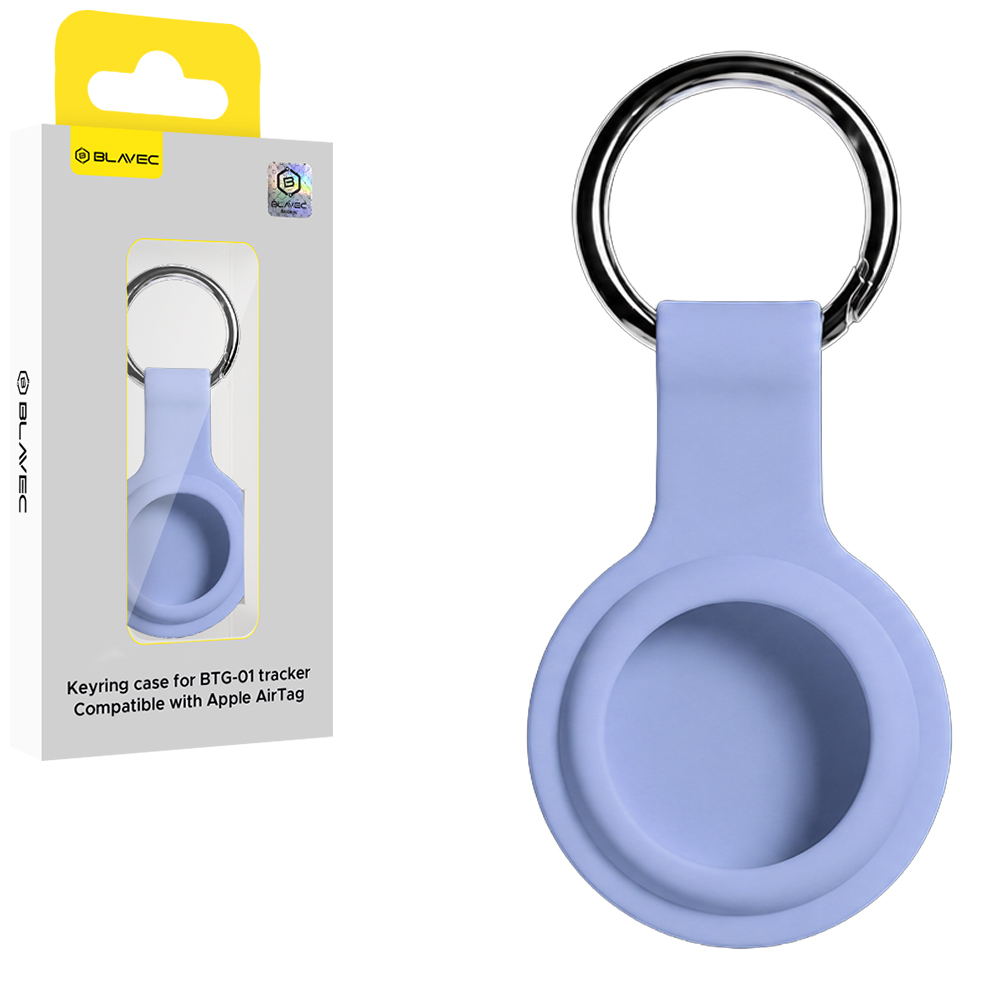 Blavec Keyring case for BTG-01 tracker universal lightblue