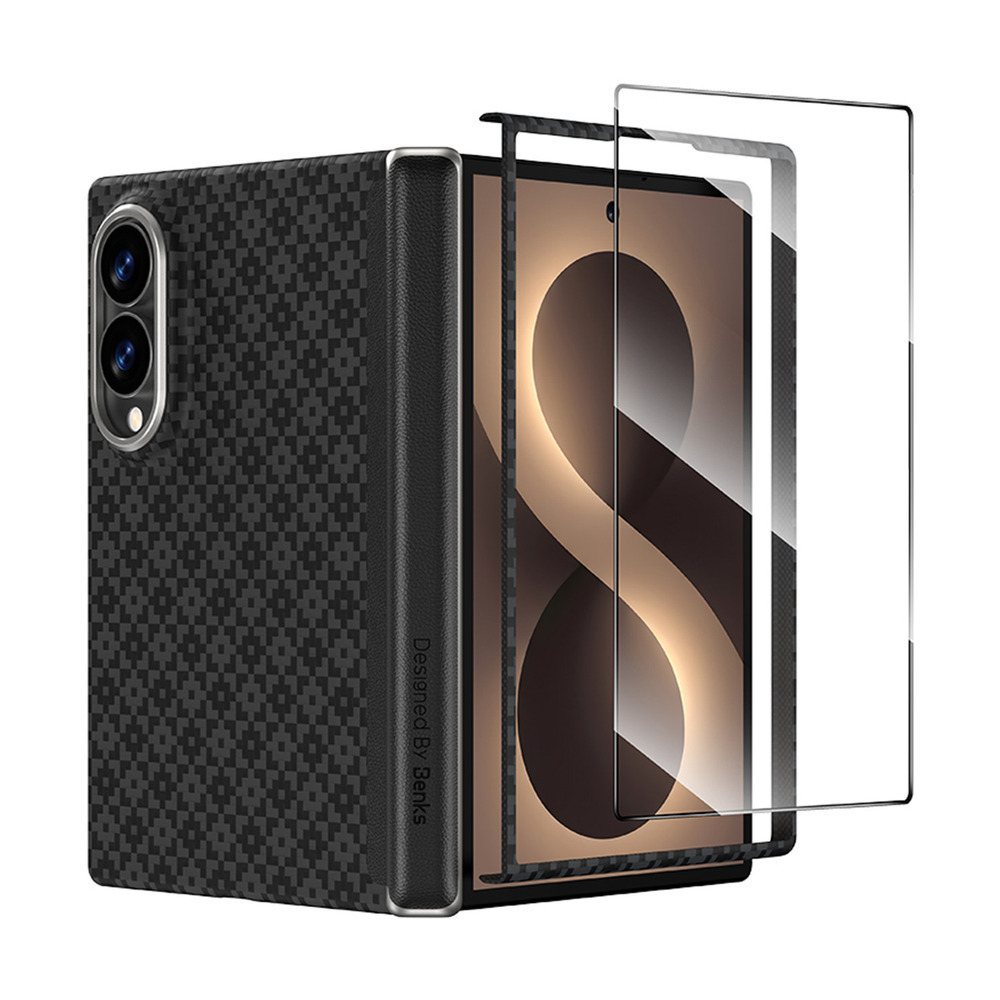 Benks Magnetic Armor Grid Air Grand Combo ümbris Samsung Galaxy Z Fold 8 jaoks, must (C.K.FL.SA.BK.0060)