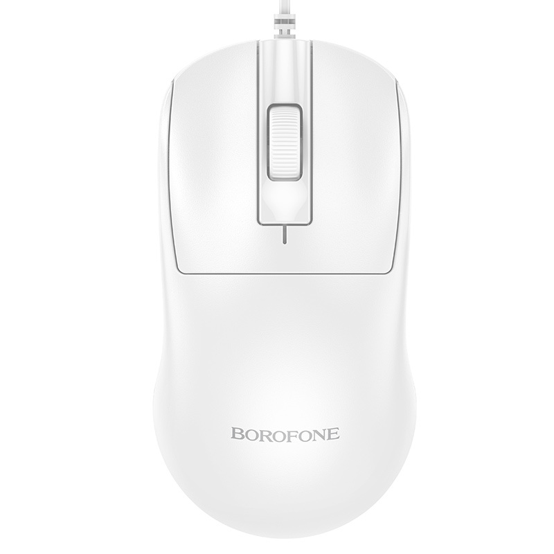 Borofone BG19 Moda juhtmega arvutihiir, valge