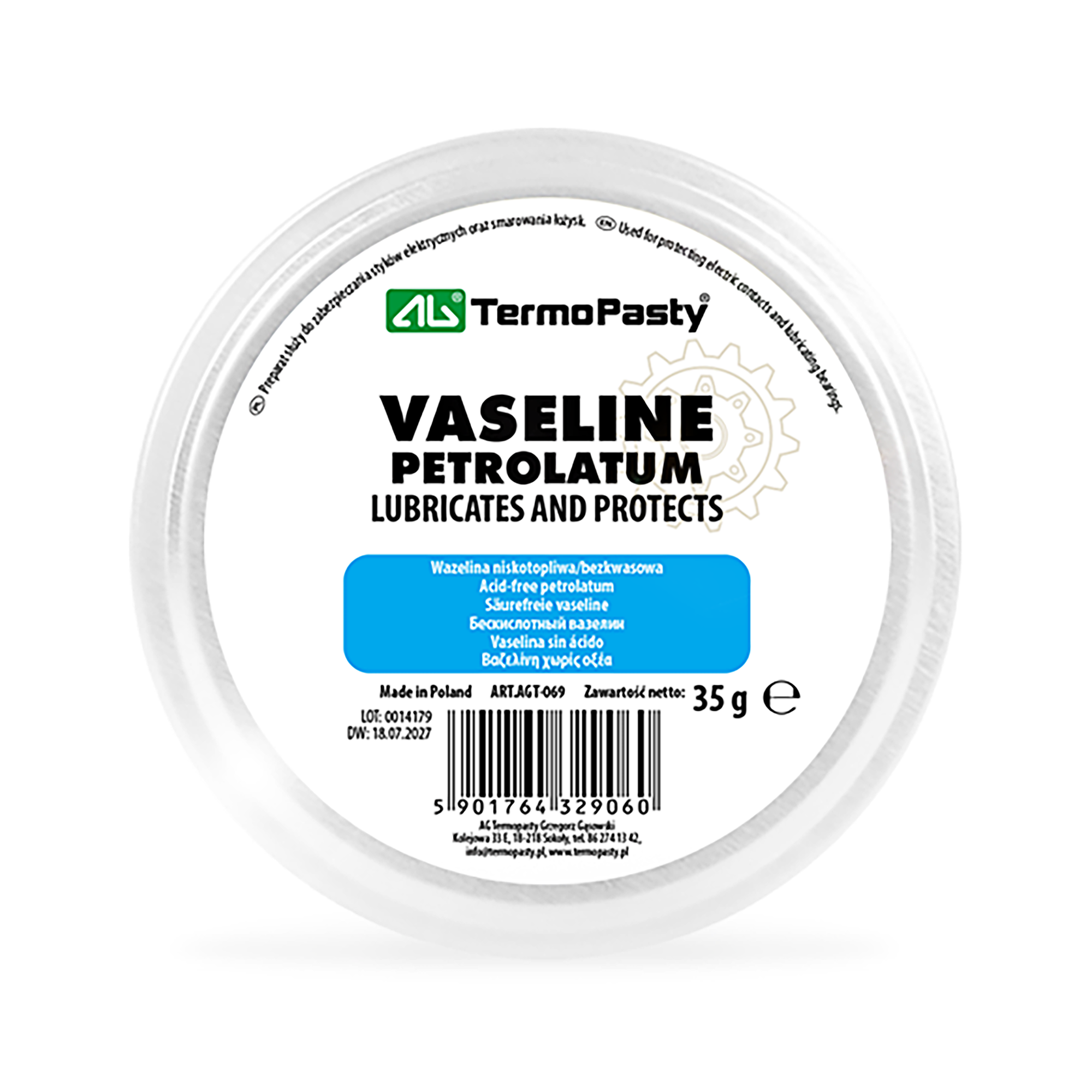 AG tehniline vaseliin, 35 g, AGT-069